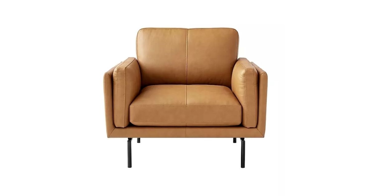 modern leather chair