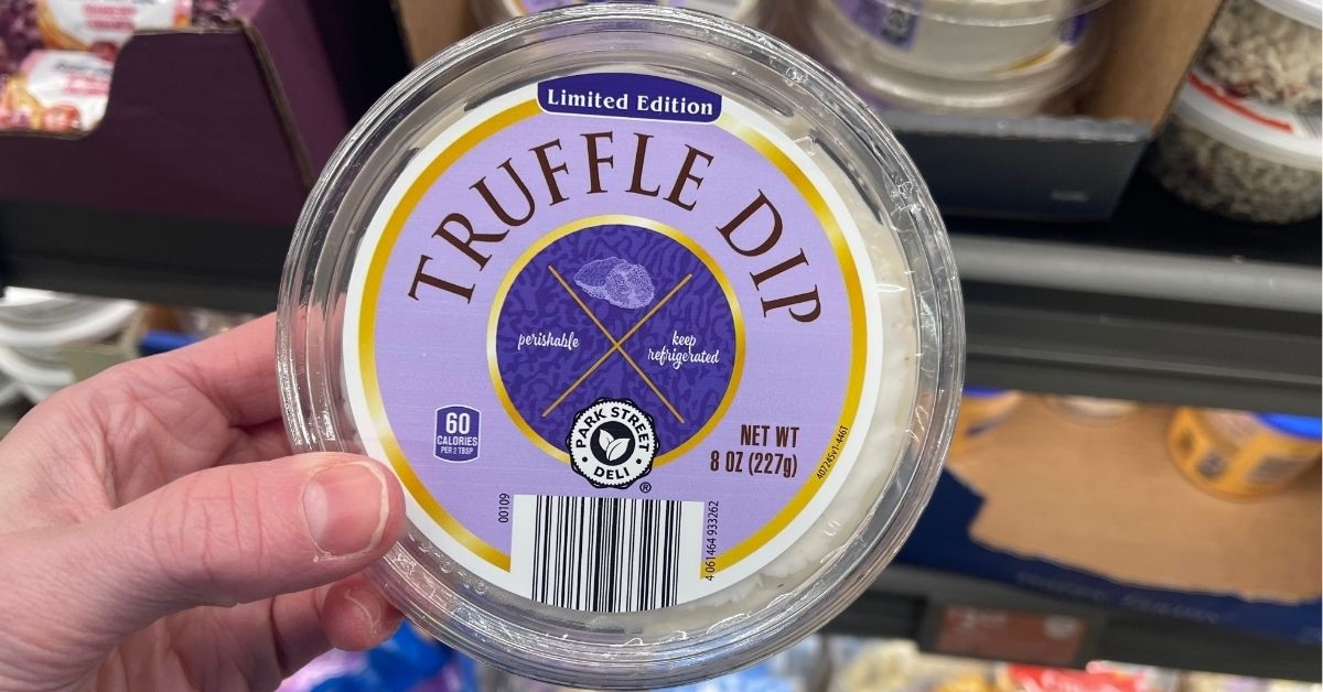 park street deli truffle dip