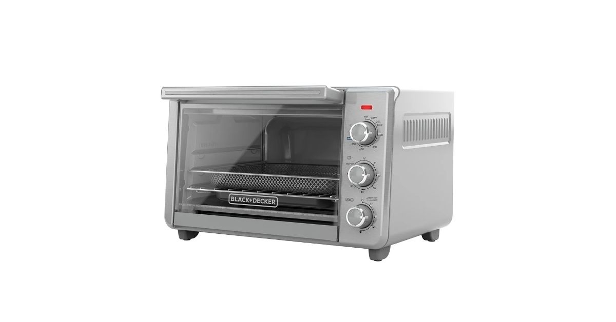 black decker crisp n bake air fry toaster oven