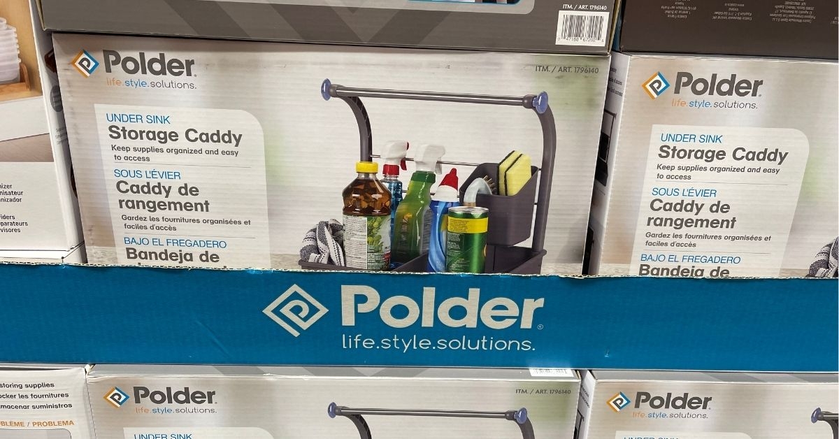 under sink storage caddy