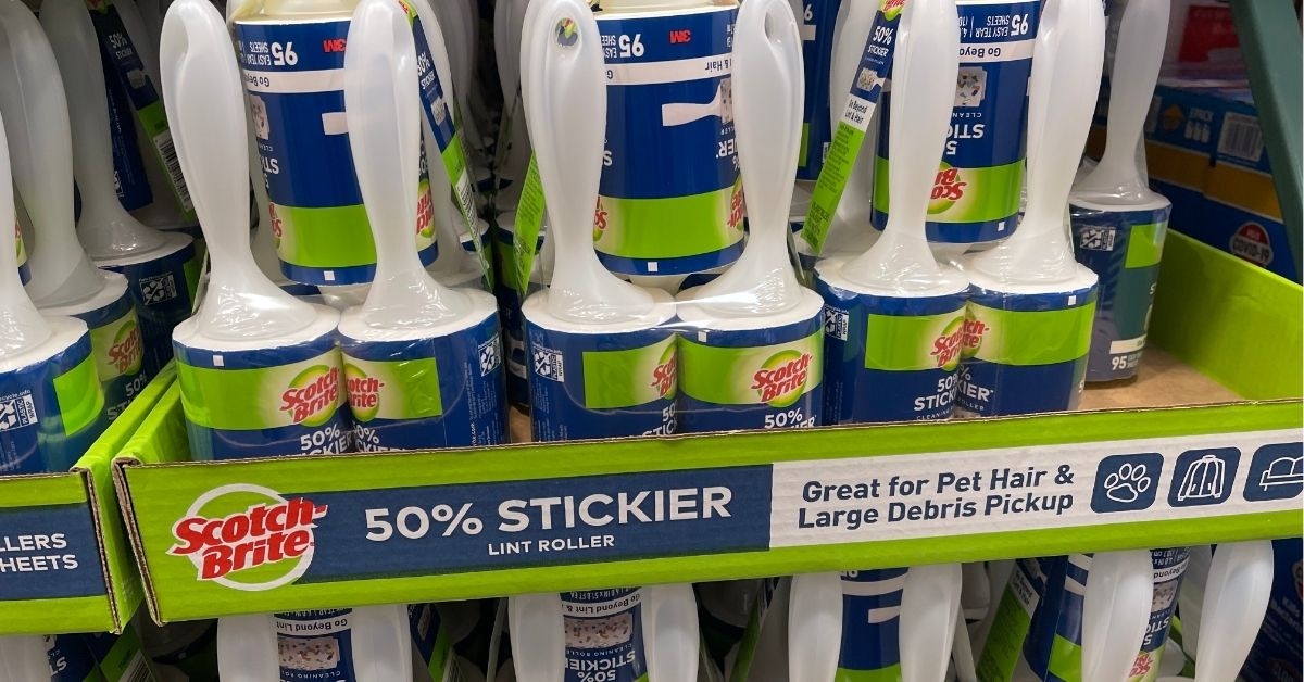 scotch brite lint roller