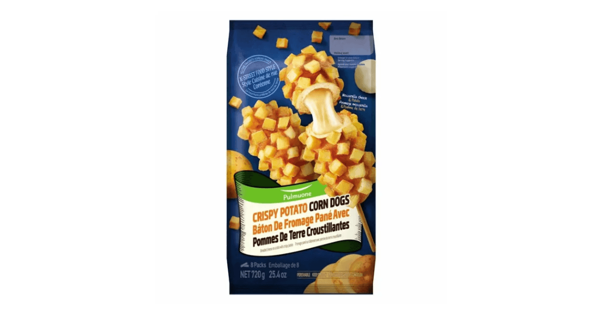Crispy Potato Corn Dogs