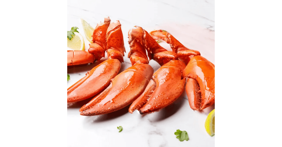 Massive lobster claws