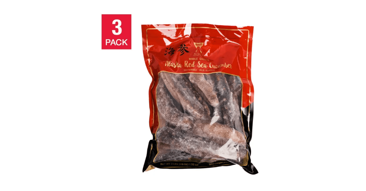 Sea cucumber frozen bag