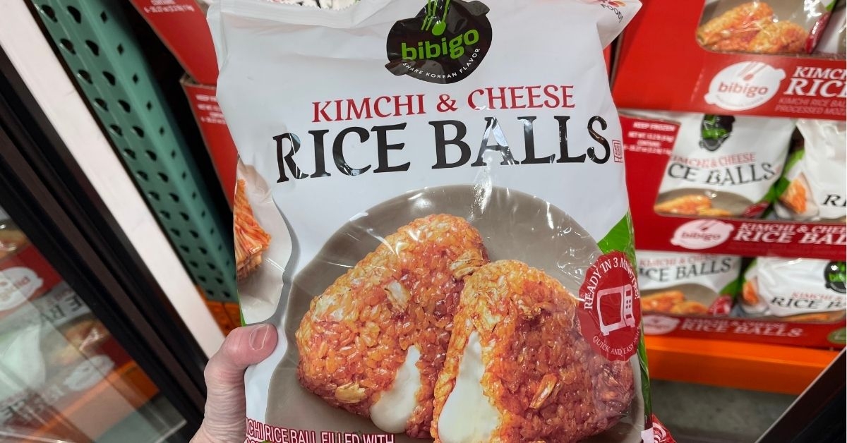 kimchi and cheese rice balls