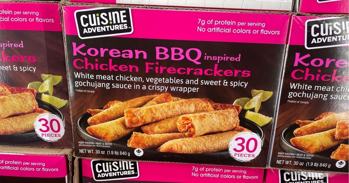 korean bbq chicken firecrackers