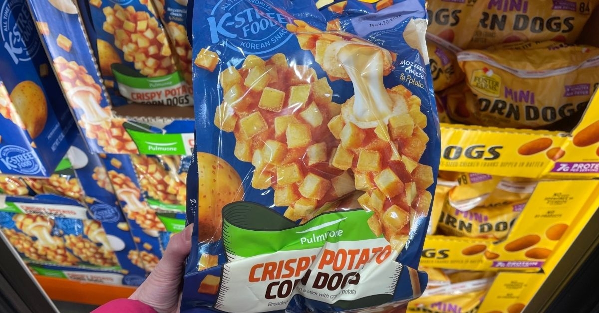 crispy potato corndogs