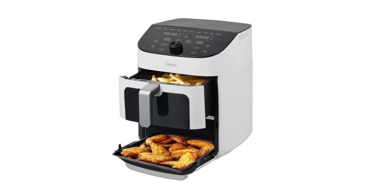 Midea 11-quart Dual Basket Air Fryer Oven