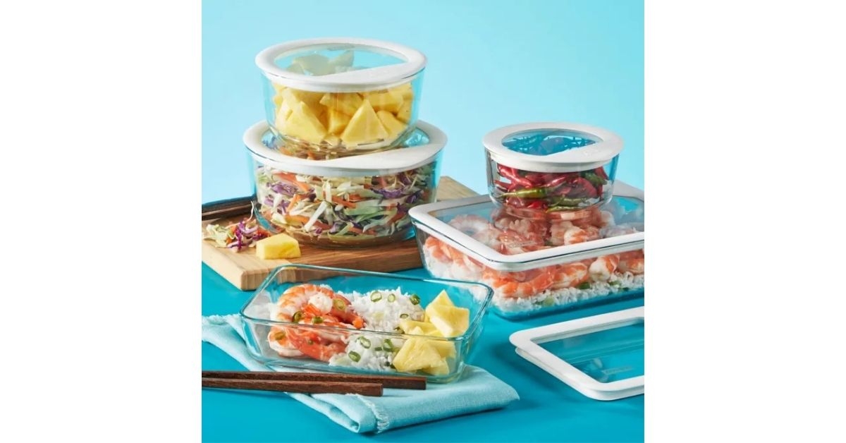 Pyrex 10-piece Ultimate Glass Food Storage Set