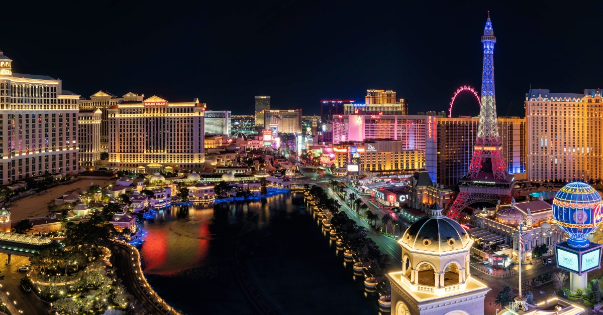 Las Vegas Strip and city skyline