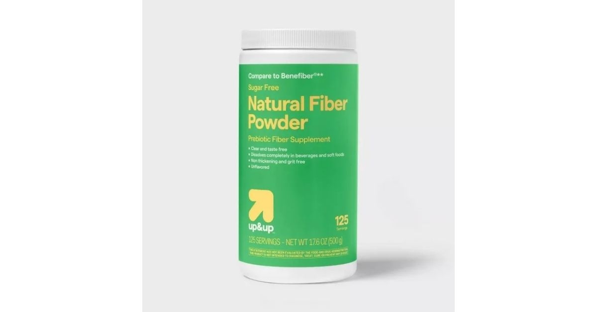 up&up Clear Dissolving Fiber Supplement Powder