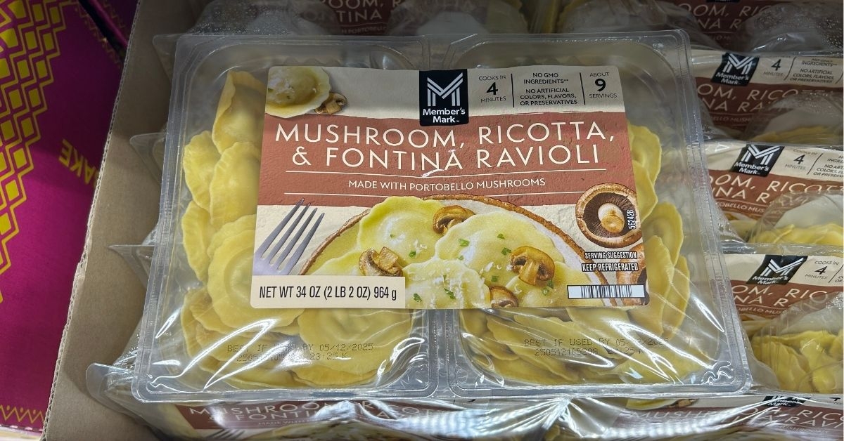 mushroom ricotta and fontina ravioli