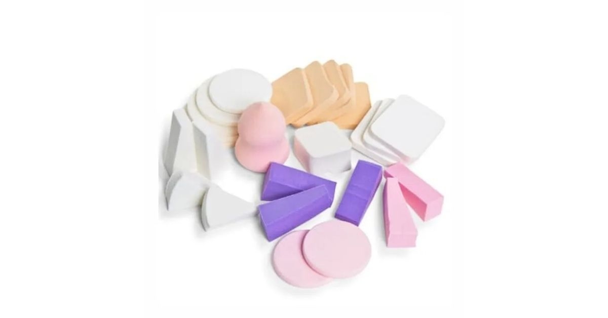25-Piece Cosmetic Sponge Set
