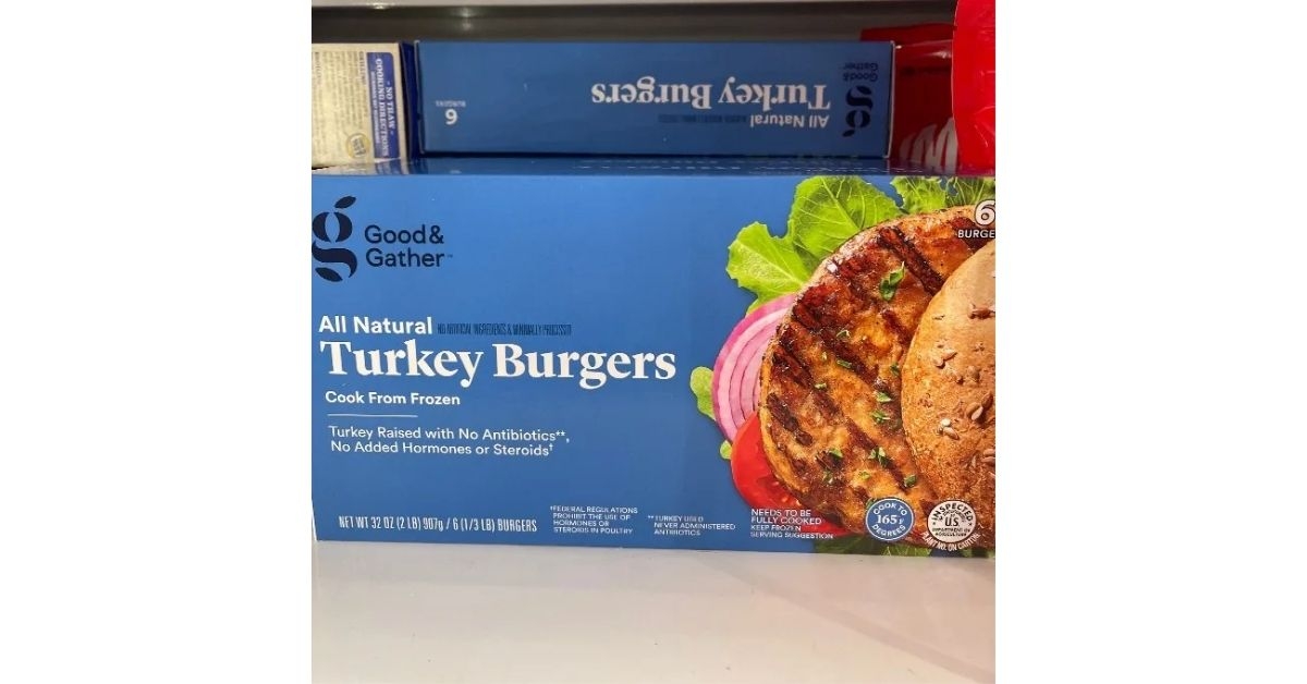 Good and Gather All Natural Turkey Burgers 