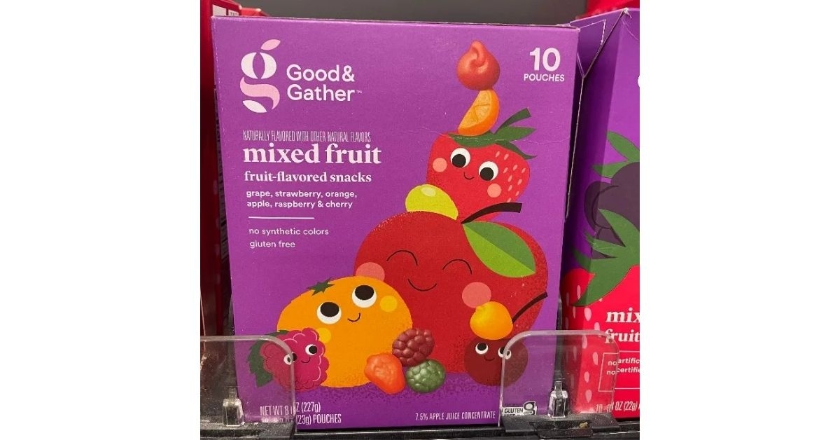 Good and Gather Mixed Fruit Snacks 