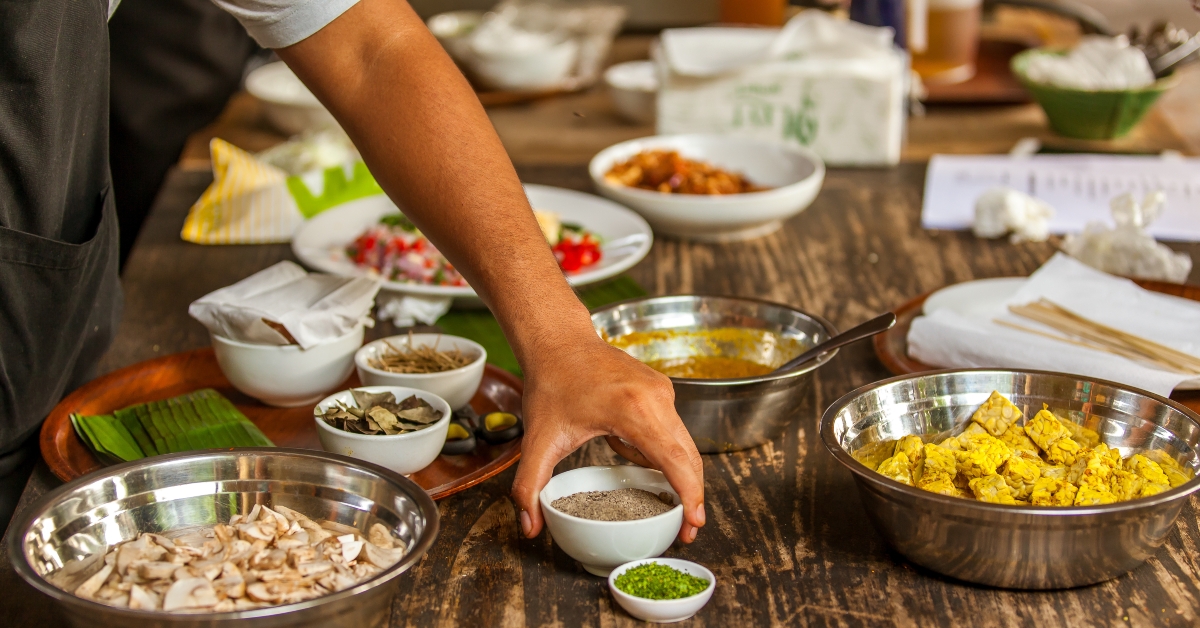 ingredients on the table 