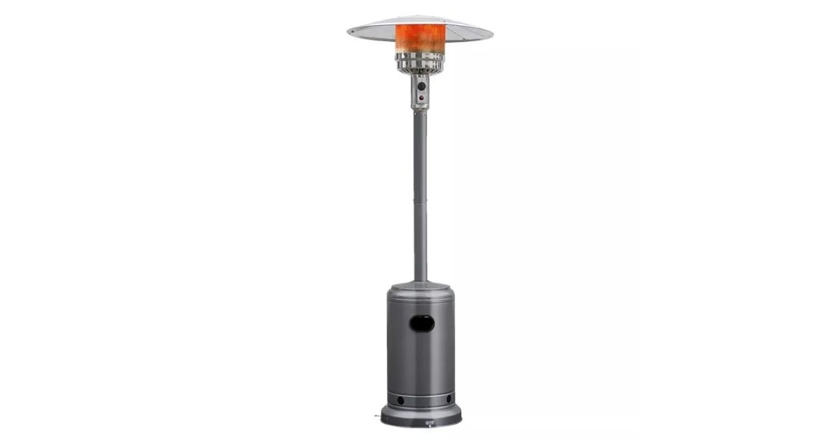 50000 BTU Patio Standing LP Gas Heater