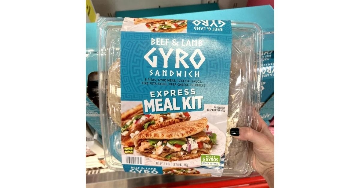 Fresh Foods Beef and Lamb Gyro Meal Kit