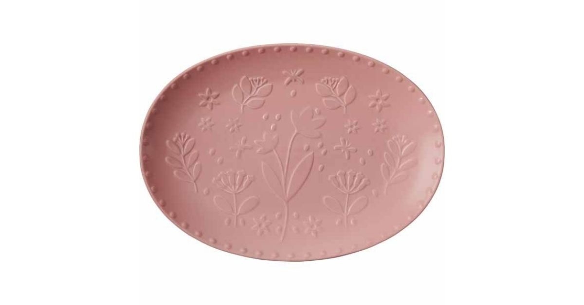 easter serving platter