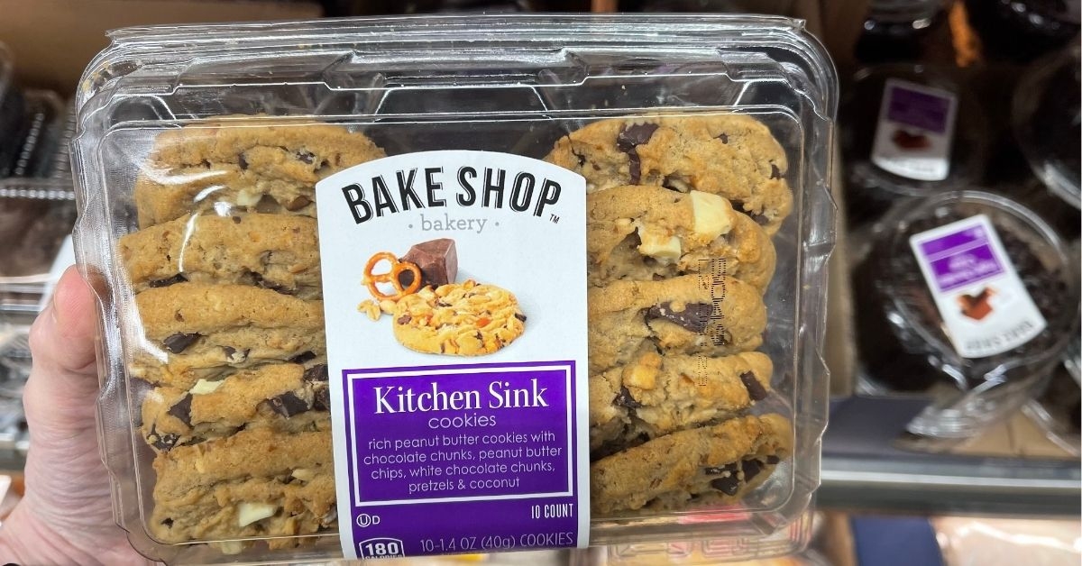 A kitchen sink cookies