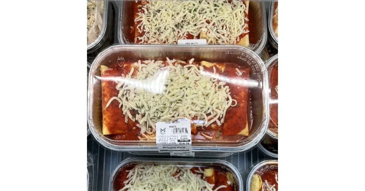 Member's Mark Cheese Manicotti