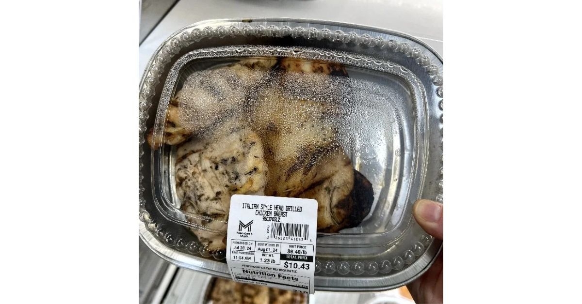 Member's Mark Italian-Style Herb Grilled Chicken Breasts