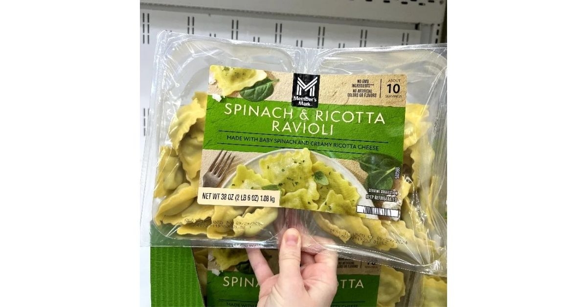 Member's Mark Spinach and Ricotta Ravioli