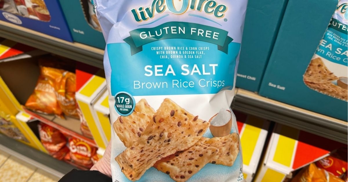 Sea salt brown rice crisps
