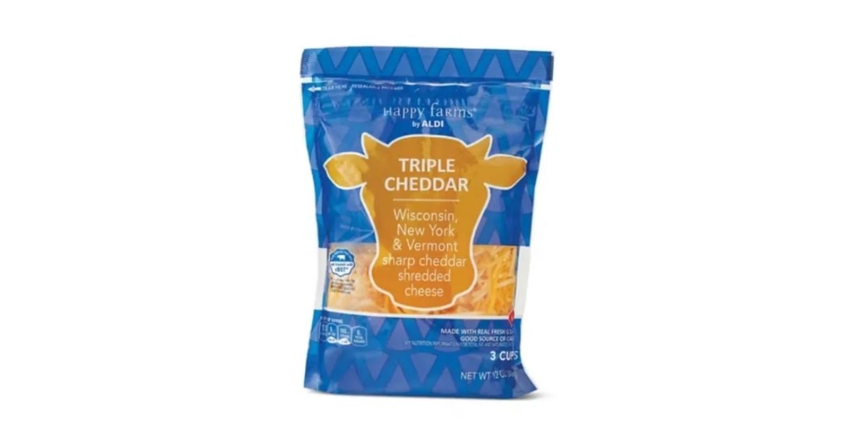 Happy Farms Triple Cheddar Shredded Cheese