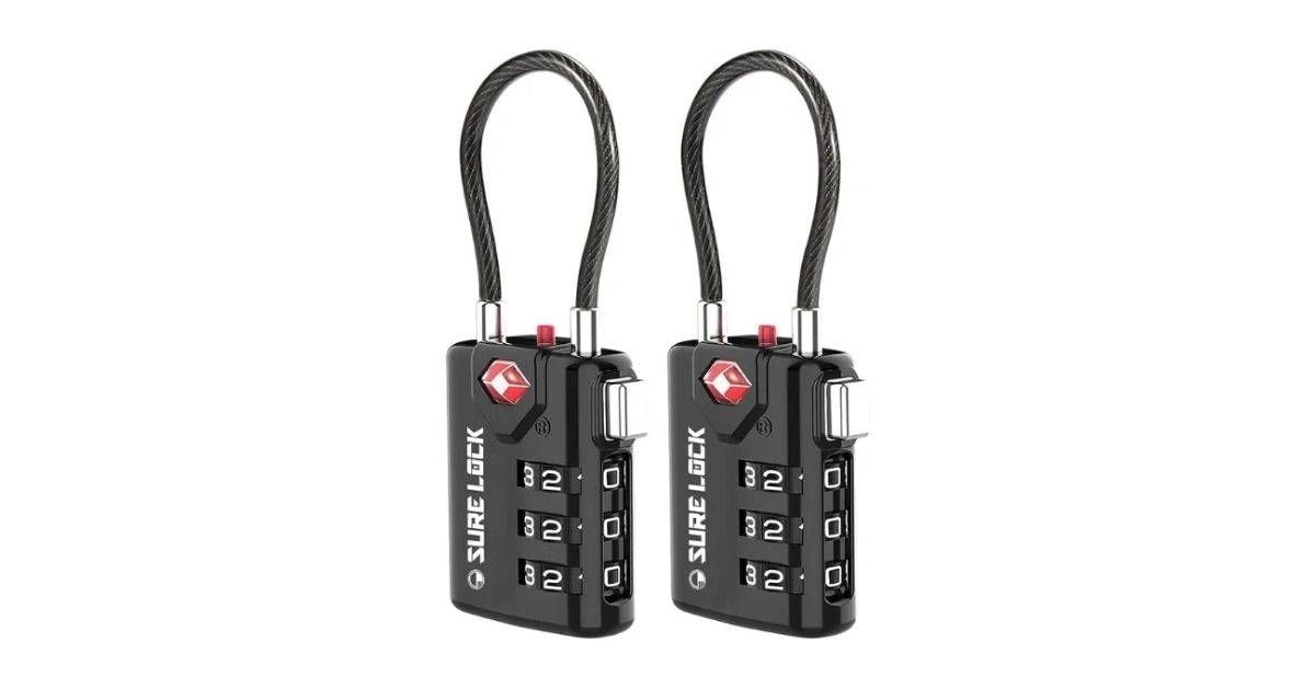 Amazon luggage lock