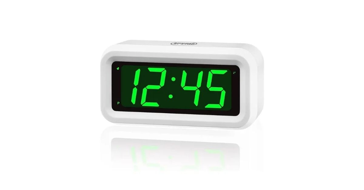 Portable alarm clock