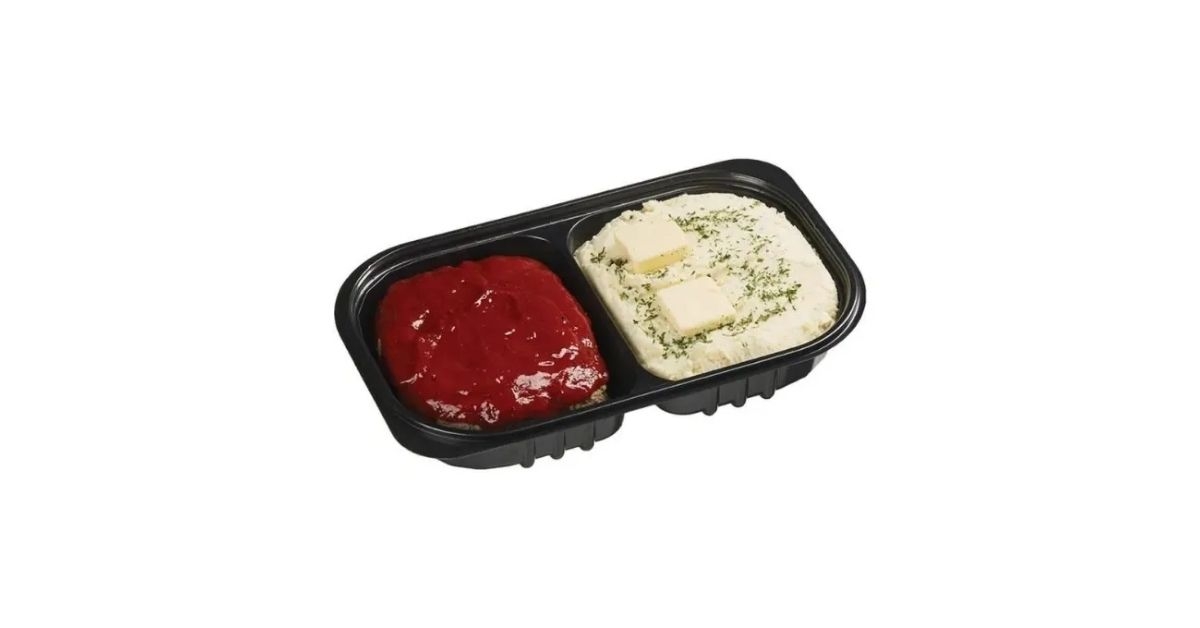 Kirkland Signature Meatloaf with Yukon Gold Mashed Potatoes