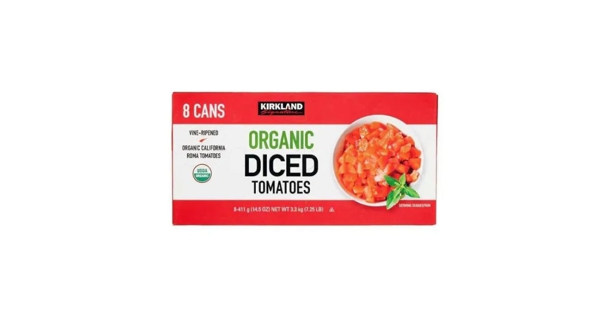 Kirkland Signature Organic Diced Tomatoes
