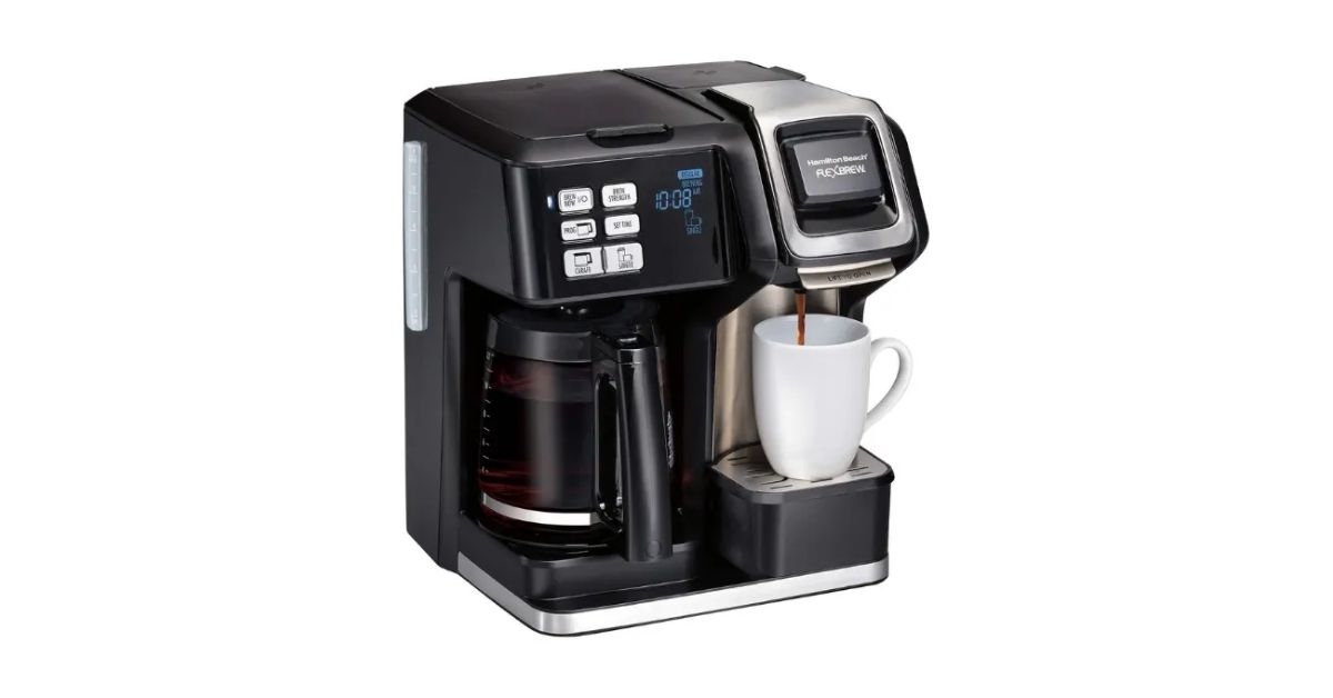 Hamilton Beach FlexBrew 2-Way Single Serve Coffee Maker