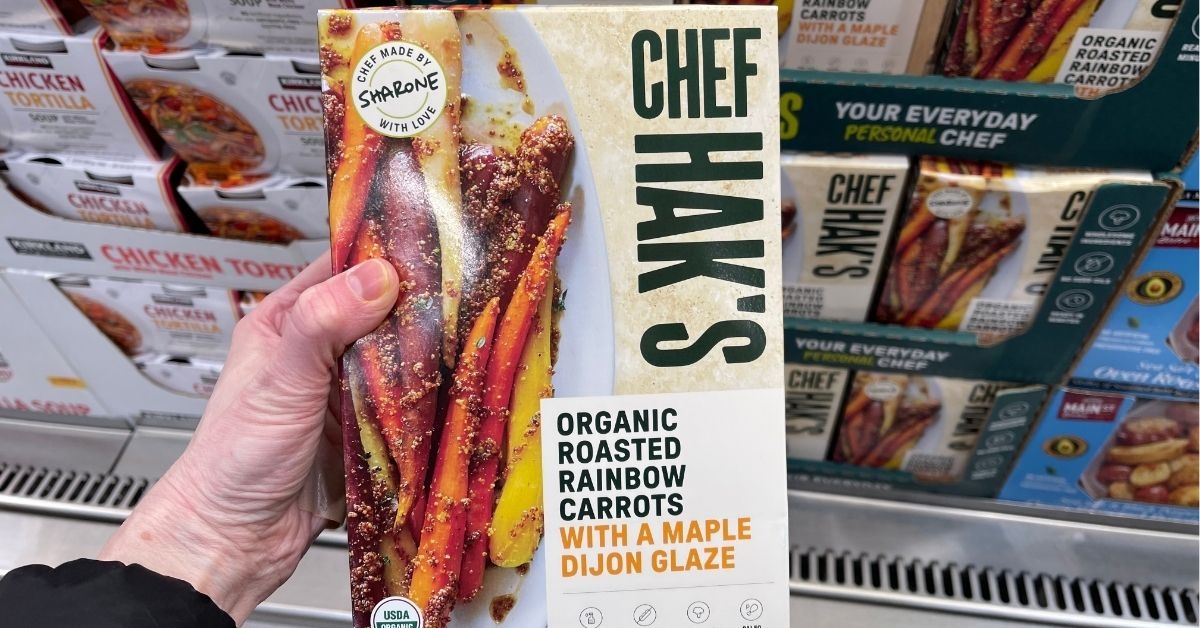organic roasted rainbow carrots