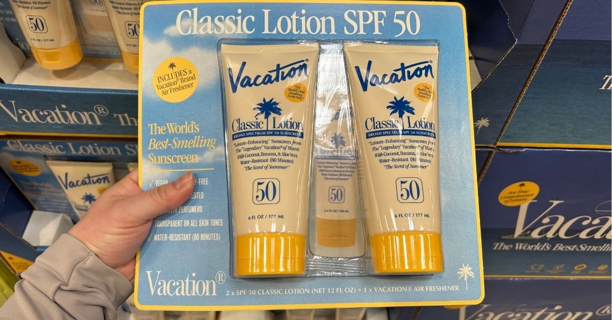 a pack of lotion