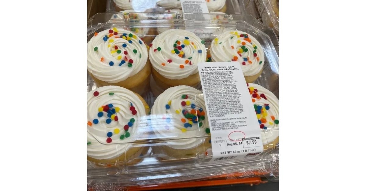 Costco Giant Sprinkle Cupcakes