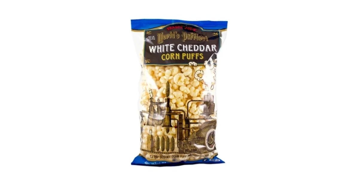 World's Puffiest White Cheddar Corn Puffs