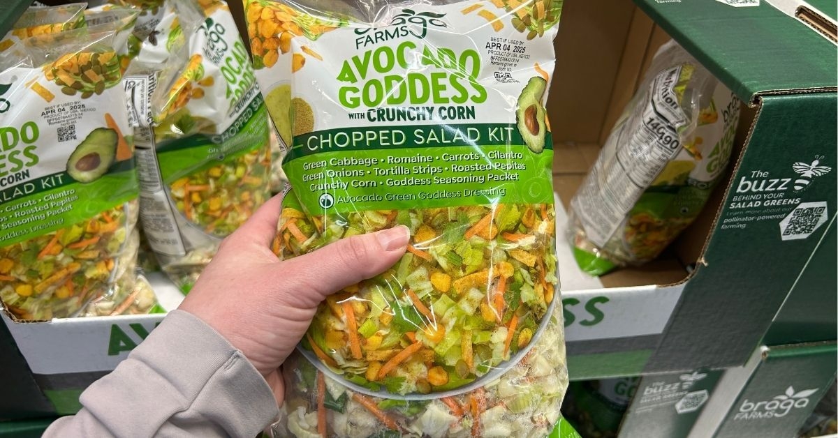 avocado goddes salad kit