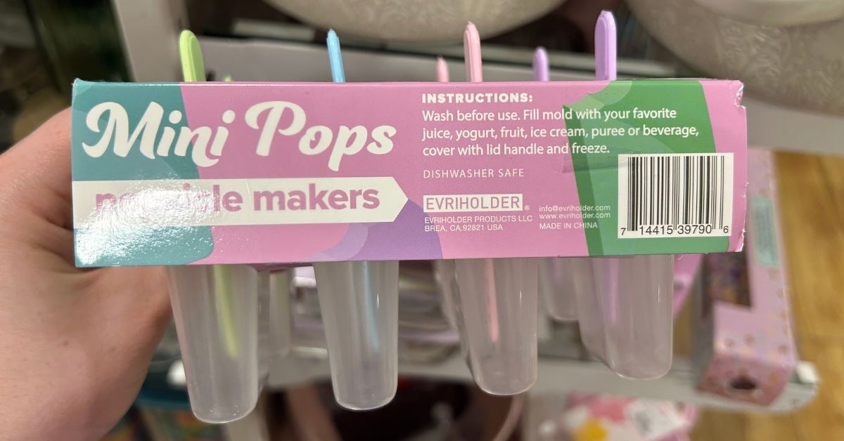 mini pops popsicle makers
