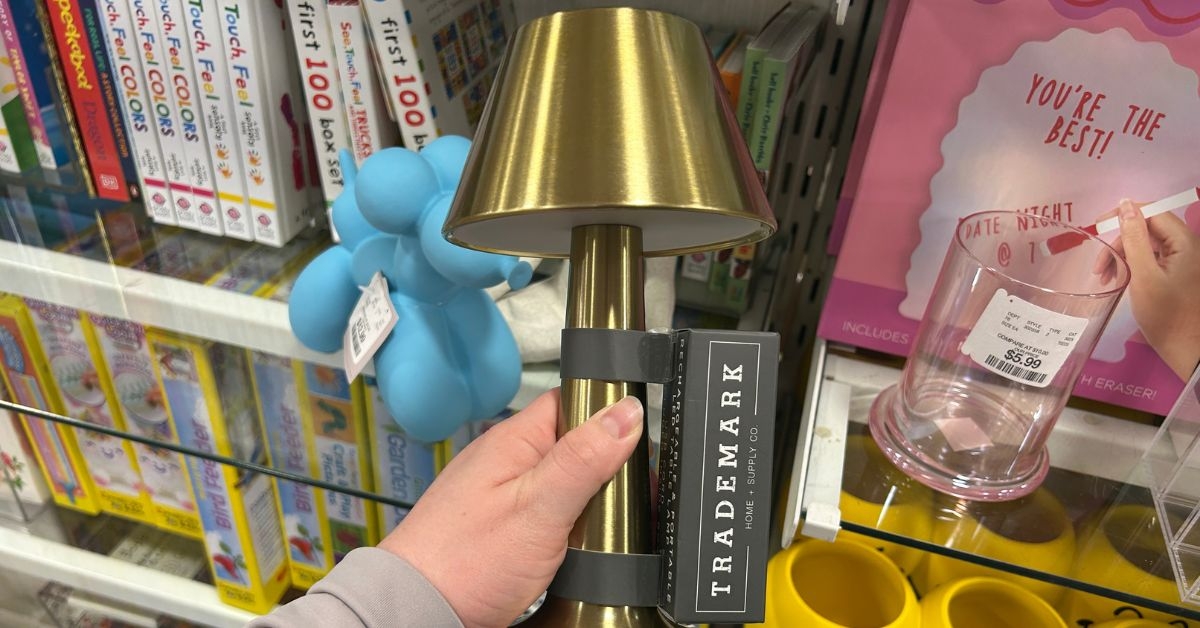 trademark rechargeable lamp