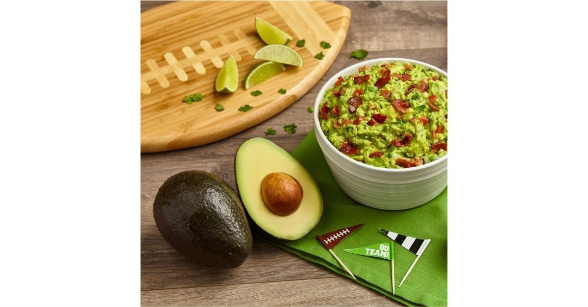 a slice of avocado