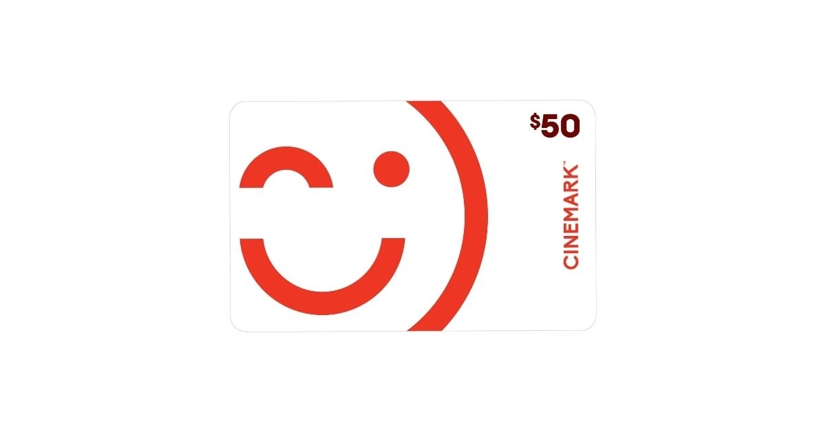 Cinemark Theatres - $50 eGift Card