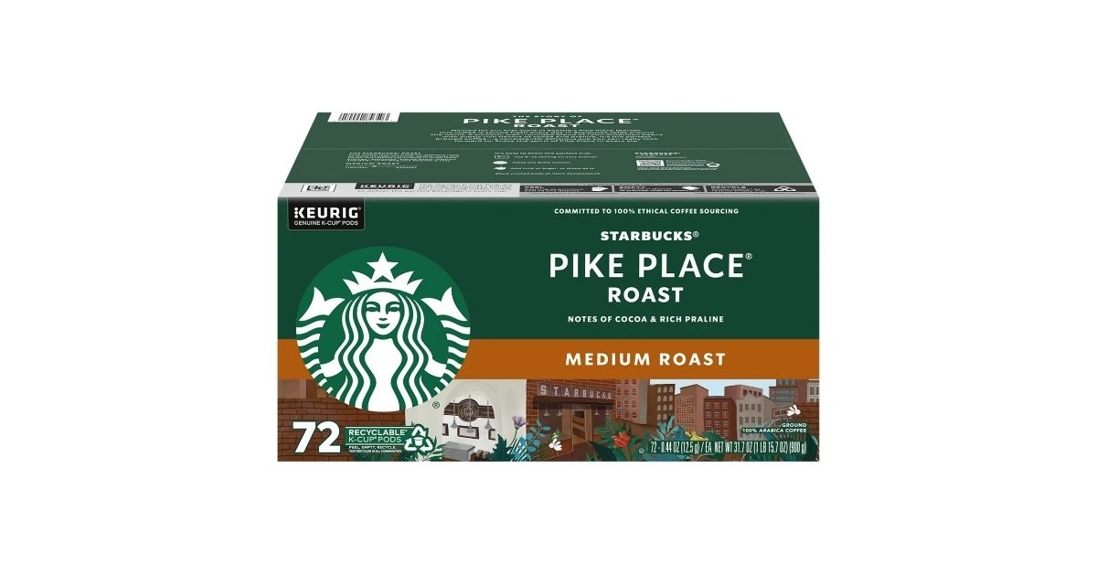 Starbucks Pike Place Medium Roast K-Cup