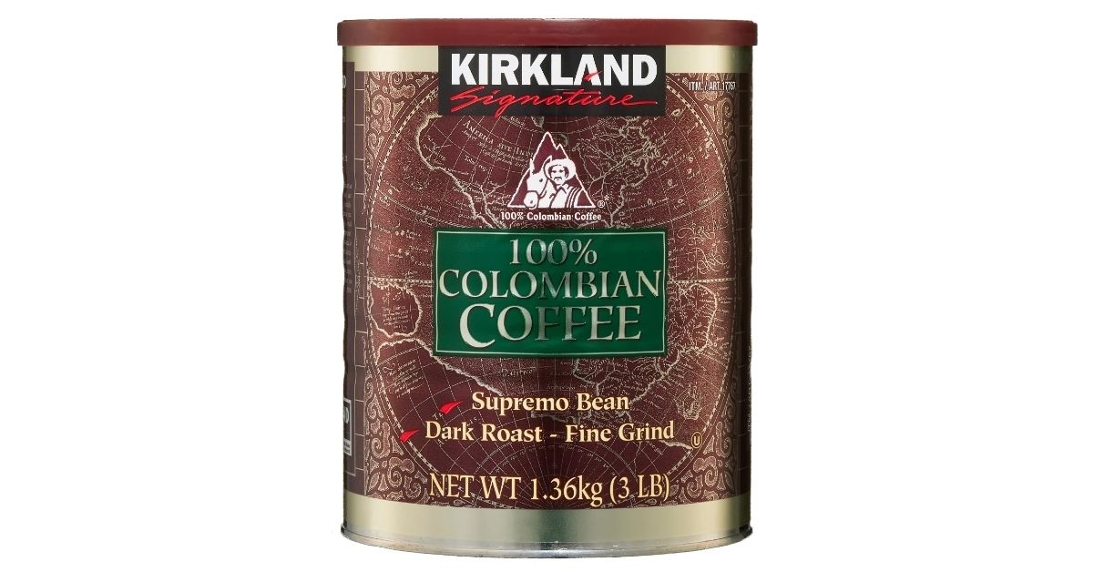 Kirkland Signature 100% Colombian Coffee, Dark Roast