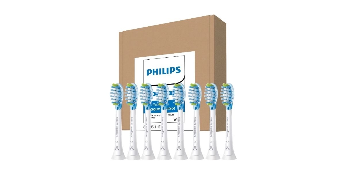 Philips Sonicare Premium Plaque Control, Replacement Electric Toothbrush Heads