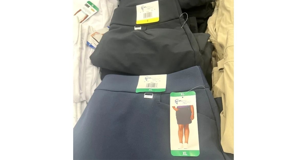 Greg Norman pull-on skort