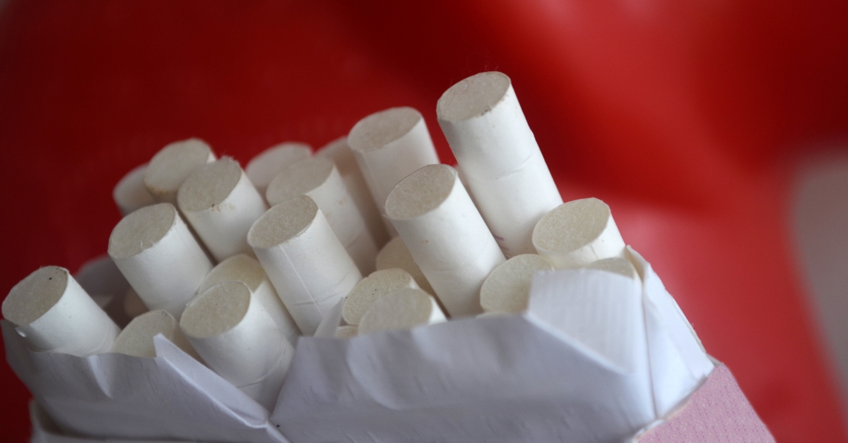 A pack of cigarettes