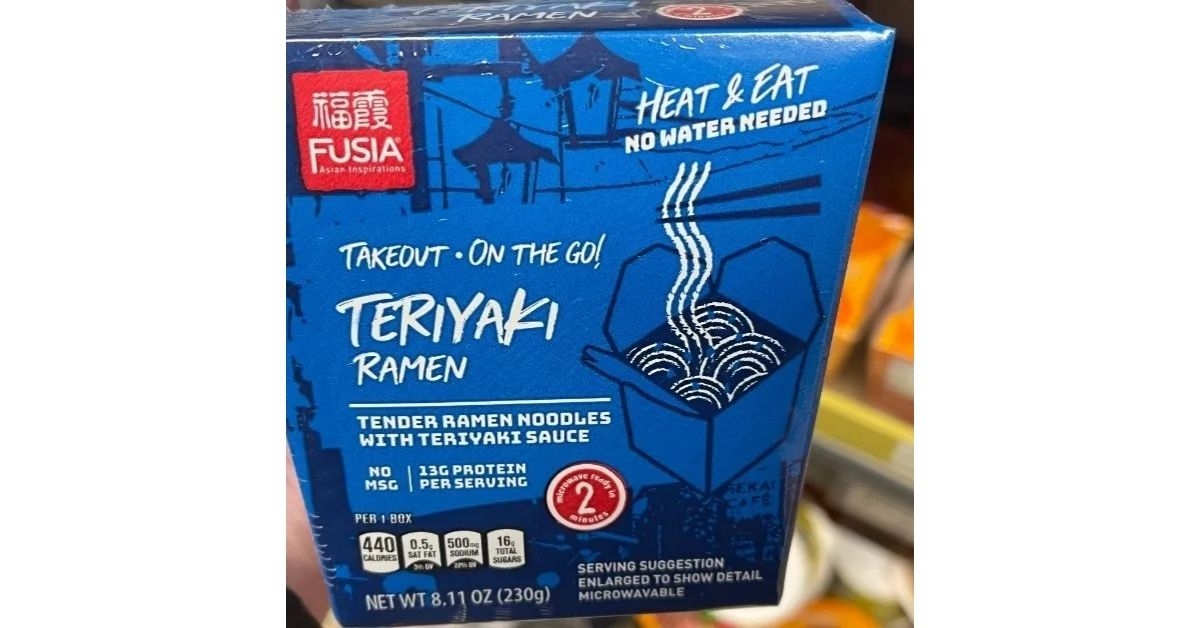Fusia Teriyaki Ramen 