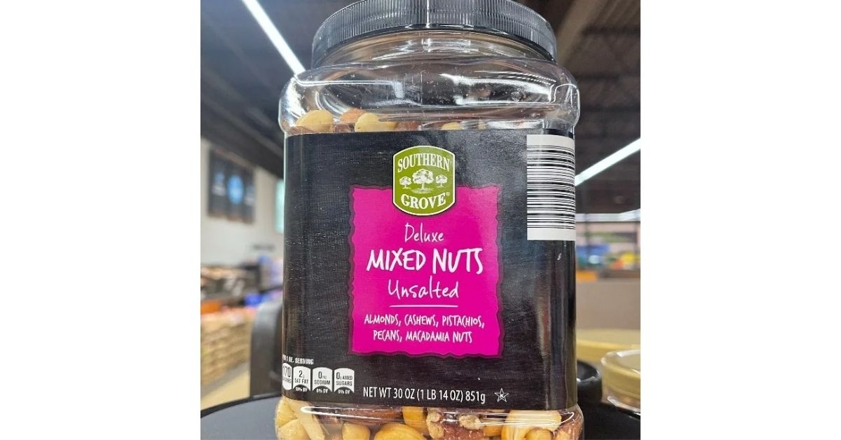 Aldi Southern Grove Deluxe Mixed Nuts 